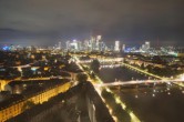 Archiv Foto Webcam Panoramablick auf die Skyline Frankfurt 01:00