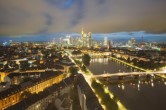 Archiv Foto Webcam Panoramablick auf die Skyline Frankfurt 21:00
