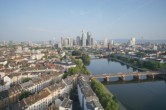 Archiv Foto Webcam Panoramablick auf die Skyline Frankfurt 01:00