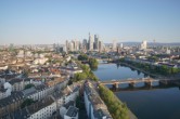 Archiv Foto Webcam Panoramablick auf die Skyline Frankfurt 05:00