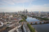 Archiv Foto Webcam Panoramablick auf die Skyline Frankfurt 00:00