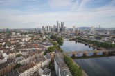 Archiv Foto Webcam Panoramablick auf die Skyline Frankfurt 01:00