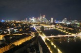 Archiv Foto Webcam Panoramablick auf die Skyline Frankfurt 20:00