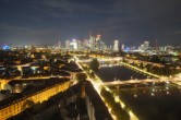 Archiv Foto Webcam Panoramablick auf die Skyline Frankfurt 01:00