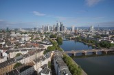 Archived image Webcam Panoramic View over to the Skyline of Frankfurt 07:00