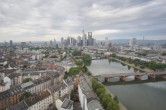 Archived image Webcam Panoramic View over to the Skyline of Frankfurt 05:00