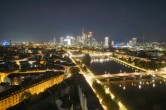 Archiv Foto Webcam Panoramablick auf die Skyline Frankfurt 01:00