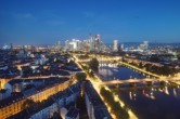 Archiv Foto Webcam Panoramablick auf die Skyline Frankfurt 03:00