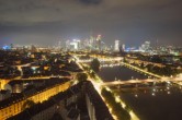 Archiv Foto Webcam Panoramablick auf die Skyline Frankfurt 01:00