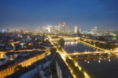 Archiv Foto Webcam Panoramablick auf die Skyline Frankfurt 03:00