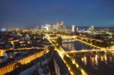 Archiv Foto Webcam Panoramablick auf die Skyline Frankfurt 03:00