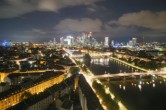 Archiv Foto Webcam Panoramablick auf die Skyline Frankfurt 23:00