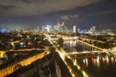Archiv Foto Webcam Panoramablick auf die Skyline Frankfurt 01:00