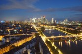 Archiv Foto Webcam Panoramablick auf die Skyline Frankfurt 03:00