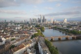 Archiv Foto Webcam Panoramablick auf die Skyline Frankfurt 06:00