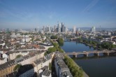 Archived image Webcam Panoramic View over to the Skyline of Frankfurt 07:00