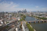 Archived image Webcam Panoramic View over to the Skyline of Frankfurt 11:00