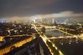 Archived image Webcam Panoramic View over to the Skyline of Frankfurt 03:00