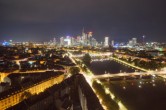 Archiv Foto Webcam Panoramablick auf die Skyline Frankfurt 01:00