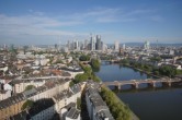 Archiv Foto Webcam Panoramablick auf die Skyline Frankfurt 07:00