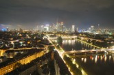 Archiv Foto Webcam Panoramablick auf die Skyline Frankfurt 23:00