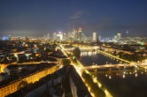 Archiv Foto Webcam Panoramablick auf die Skyline Frankfurt 03:00