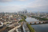 Archiv Foto Webcam Panoramablick auf die Skyline Frankfurt 06:00