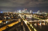 Archiv Foto Webcam Panoramablick auf die Skyline Frankfurt 23:00
