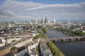 Archiv Foto Webcam Panoramablick auf die Skyline Frankfurt 07:00