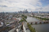 Archiv Foto Webcam Panoramablick auf die Skyline Frankfurt 13:00