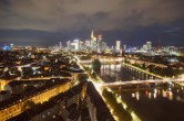 Archiv Foto Webcam Panoramablick auf die Skyline Frankfurt 21:00