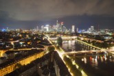Archiv Foto Webcam Panoramablick auf die Skyline Frankfurt 23:00