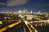 Archiv Foto Webcam Panoramablick auf die Skyline Frankfurt 03:00