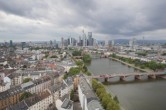Archiv Foto Webcam Panoramablick auf die Skyline Frankfurt 13:00
