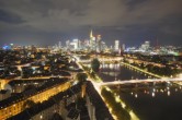 Archiv Foto Webcam Panoramablick auf die Skyline Frankfurt 21:00