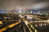 Archiv Foto Webcam Panoramablick auf die Skyline Frankfurt 01:00