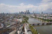Archived image Webcam Panoramic View over to the Skyline of Frankfurt 13:00