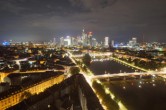 Archiv Foto Webcam Panoramablick auf die Skyline Frankfurt 01:00