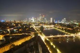 Archiv Foto Webcam Panoramablick auf die Skyline Frankfurt 03:00
