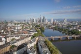 Archiv Foto Webcam Panoramablick auf die Skyline Frankfurt 07:00
