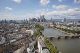 Archiv Foto Webcam Panoramablick auf die Skyline Frankfurt 13:00