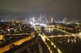 Archiv Foto Webcam Panoramablick auf die Skyline Frankfurt 23:00