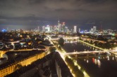 Archiv Foto Webcam Panoramablick auf die Skyline Frankfurt 01:00