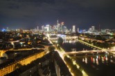 Archiv Foto Webcam Panoramablick auf die Skyline Frankfurt 23:00