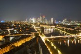 Archiv Foto Webcam Panoramablick auf die Skyline Frankfurt 01:00