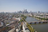 Archiv Foto Webcam Panoramablick auf die Skyline Frankfurt 13:00