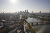 Archiv Foto Webcam Panoramablick auf die Skyline Frankfurt 12:00