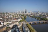 Archiv Foto Webcam Panoramablick auf die Skyline Frankfurt 07:00