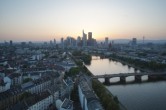 Archiv Foto Webcam Panoramablick auf die Skyline Frankfurt 19:00