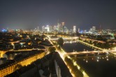 Archiv Foto Webcam Panoramablick auf die Skyline Frankfurt 03:00